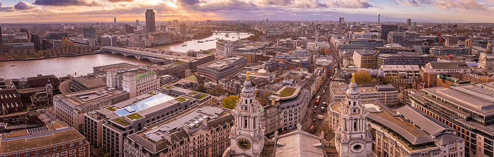 South and West London Aerial View